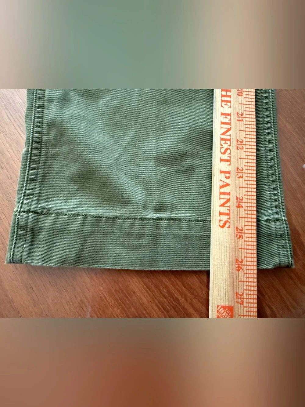Polo Ralph Lauren Boys Olive Classic Chino Pants Adjustable Waist Size 12